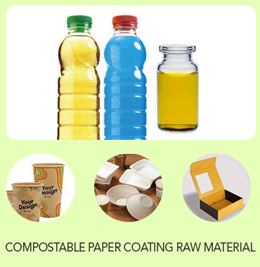 COMPOSTABLE PAPER COATING RAW MATERIAL